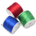 1.5mm Crafts Satin Rattail Cord String from Nylon for Chinese Knot, Macramé, Trim, Jewelry Making 24 Yards. 