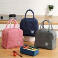 Insulated Lunch Box – Large Capacity, Waterproof Oxford Cloth Bag for Office, School, and Outdoor Use.