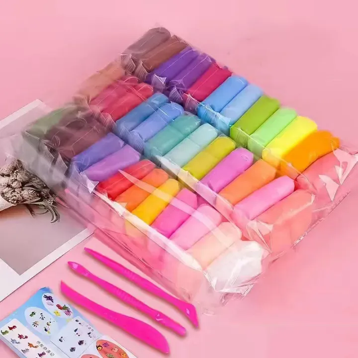 Different%20Color%20Fluffy%20Foam%20Clay%20(pack%20of%2012%5C24%5C36%20pcs)with%20Tools,%20Pack%20of%2012%20(1%20Piece%20Each%20Color)%20Super%20Light%20DIY%20Clay%20for%20Model%20air%20Dry%20Clay%20Fun%20Toy,%20Creative%20Art%20DIY%20Crafts%20-%20Image%207