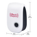 (UK PLUG) Pest Reject Ultrasonic Intelligent Repeller Anti Mosquito Mouse Pest Control Rejector Home Insect Killer. 