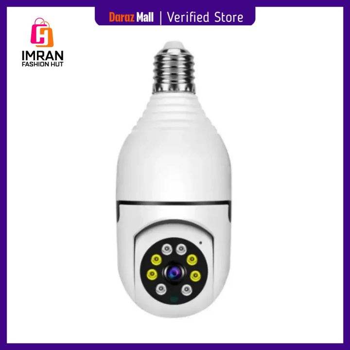 V380 PRO E27 360 Degree 1080P Wireless Home Security IP Camera 2025 Imran Fashion Hut