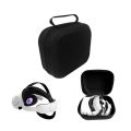 Bag For Oculus Quest 2 /Meta Quest 3/ Pico 4 Case Portable Boxes VR Headset Travel Carrying Case Hard EVA Storage Box Bag.