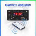 5V-12V Bluetooth Amplifier Board Complete Kit with Remote Display Power Adapter Cable &  Box for Car PC DIY Speaker Home. 
