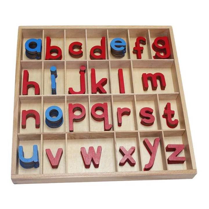 LMA Box ( Large Moveable Alphabet)Box With 3D Wooden English Letter ...