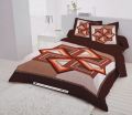 luxury panel cotton King size twill panel bed sheet size (7.5×8.5) King size with two pillow cover.