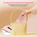 Heating Pad USB Rechargeable Portable Heating Belt for Waist & Abdomen | Electric Heating Pad with Vibration Massage | Cordless Menstrual Comfort Belt for Home, Office & Travel. 