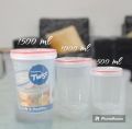 (3 in 1) Large Twist Jar set. 