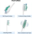 Replacement Toothbrush Heads Compatible with Phili Sonic Care Electric Toothbrush Handles Plaque Removal Replacement Heads.