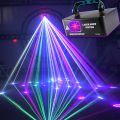 Professiona 500mw RGB Laser Beam Line Scanner Projector DJ Disco Stage Lighting Effect Dance Party Wedding Bar Club DMX Lights. 