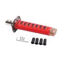 150MM Universal JDM Katana Samurai Sword Shift Knob Shifter With Adapters Gear Shift Knob Transmission Gearstick Car Accessories. 