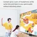 Bluetooth Audio Adapter Wireless Headphone Adapter Receiver for PS5/PS4 Game Console PC Headset 2 in 1 USB Bluetooth 5.3 Dongle. 