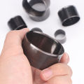 7Pcs Leather Circle Cutting Die Leather Stencil Cutter Mold Round Hollow Hole Punch Set Paper Leather Craft Tools. 
