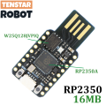 TENSTAR RP2350-USB 16MB Flash Mini Development Board Module Dual-Core RP2350A Chip 520KB SRAM  For Raspberry Pi PICO2 RP2350. 