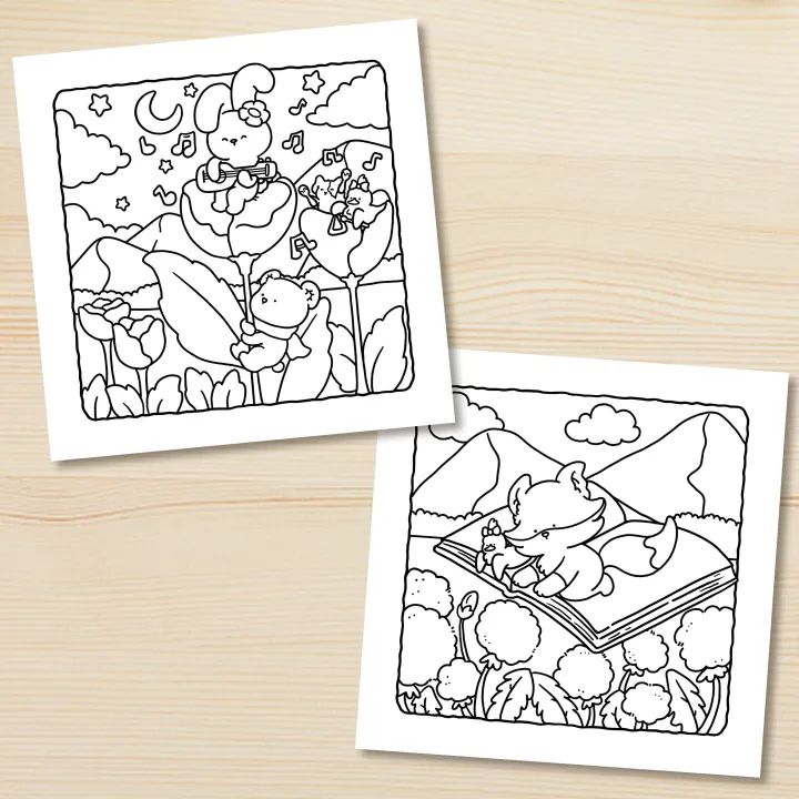 CUDDLE%20CUTIES%20Bold-easy%20Patterns%20Coloring%20Book%20for%20Adults%20Cute%20Drawing%20Book%20Perfect%20Gift%20for%20Party%20and%20Birthday%20-%20Image%206