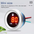 Digital Fuel Level Gauge with Flashing Alarm Car Fuel Level Meter 9-35V Fuel Level Tester for Auto Motorcycle. 