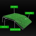 Fish Tank Lawn Turtle Basking Platform Turtle Climbing Platform with Suction Cup Simulation Turf Turtle Ramp Ladder for Aquarium. 