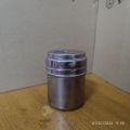 Stainless Steel Twist Lid Spice Shaker Salt Sugar Pepper(small). 