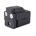 Aluminum Alloy Window Locks with 2 Keys Window Restrictor Lock Durable Portable Practical Exquisite Convenient for Hospital Bank. 