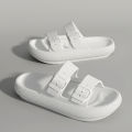 2025 New Men's Outdoor Fashion Thick Sole Sandals - Non-Slip Shower Slippers for Bathroom, Lightweight Comfortable House Slipper.