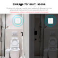 24G Smart Human Body Sensor Tuya Zigbee Radar Detector Human Presence Detector Support Alexa  Assistant Home Automation. 
