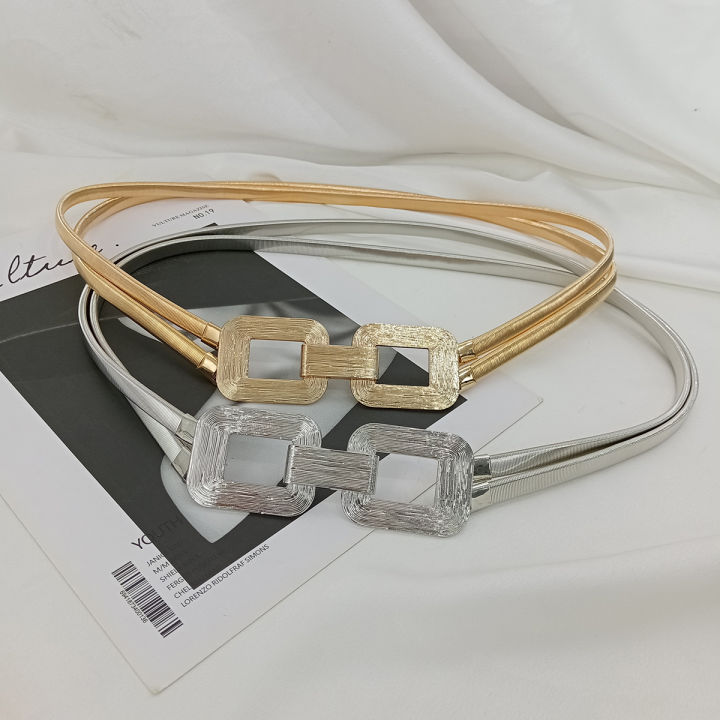 Designer%20Belts%20For%20Women%20High%20Quality%20Luxury%20Brand%20Female%20Waist%20Gold%20Chain%20Belt%20Elastic%20Waistband%20Dress%20Stretch%20Metal%20Riem%20-%20Image%206