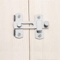 Stainless Steel Hasp Latch Lock Sliding Door for Window Cabinet Fitting Room Accessorries. 