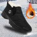 Women's Plush Thick-Soled Boots, Women's Shoes, Women's Waterproof Boots, Winter Fashion Snow Boots, New Women's Boots. 