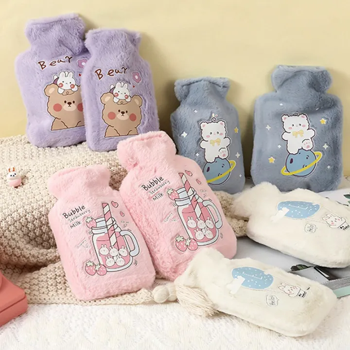 Cartoon%20Plush%20Rabbit%20Bear%20Hot%20Water%20Bottle%20Water%20Filling%20Velvet%20Small%20Portable%20Student%20Hand%20Warmer%20Cute%20Warm%20Water%20Bag%20-%20Image%202