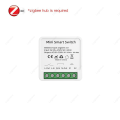 Zigbee 3.0 Mini Smart Switch Module 16A Two Way Breaker Relay 220V 110V For Tuya Smart Life Z2M Alexa  Need Zigbee Hub. 