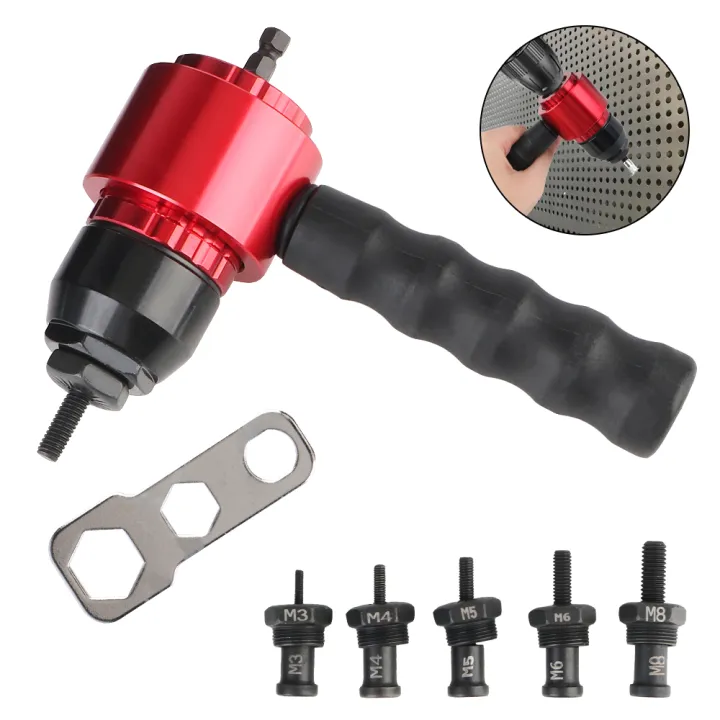 M3 M4 M5 M8 Electric Rivet Nut Gun Converter Home Nut Riveting Machine ...