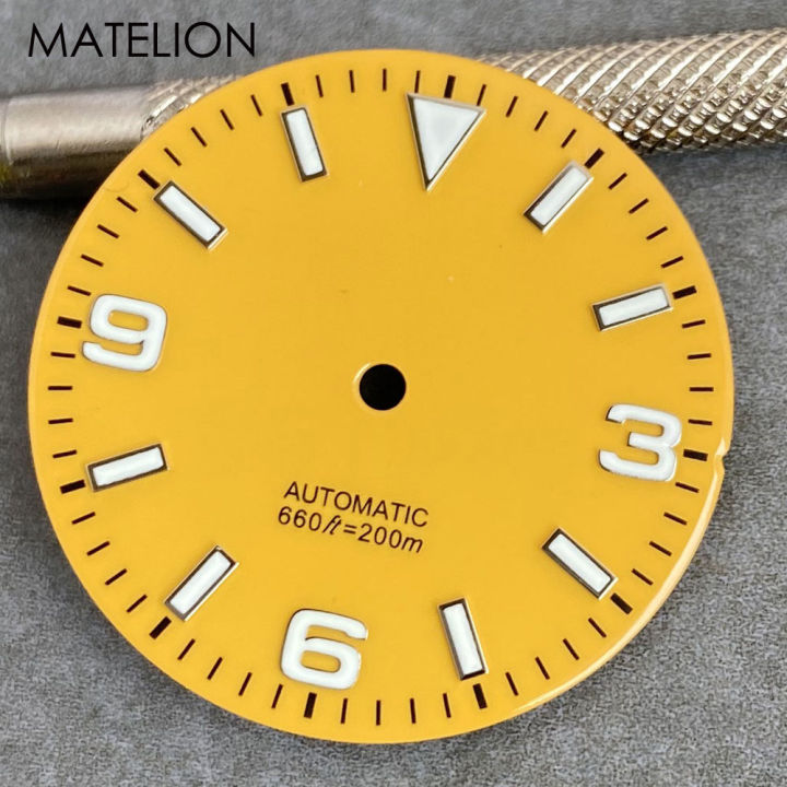 29mm%20Watch%20Dial%20for%20Explorer%20Model%20fit%20NH25%20NH36%20NH38%20ETA2824%202836%20PT5000%20SW200%20Miyota8215%20DG2813%20Automatic%20Movement%20Luminous%20-%20Image%205
