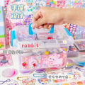 Luxury Goo Card Set Diy Goo Card Sticker Full Set Cute Goo Card Sticker Girl Children's Hand Account Set. 
