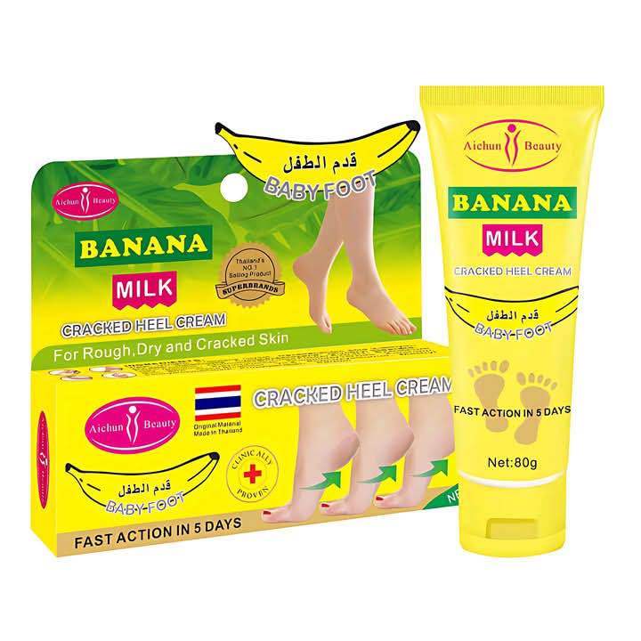 Baby Foot Banana Milk Cracked Heel Cream -80 gm
