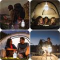 2Pcs Portable Rechargeable LED Street Camping Light Dimmable Tent Lantern USB Charging Emergency Multifunctional LED Lamp. 