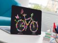 Art Cycle Laptop Back Skin-Laptop Skin Vinyl Sticker Decal, 13 13.3 14.6 15 15.4 15.6 inch Laptop Skin Sticker Cover For All Laptops. 