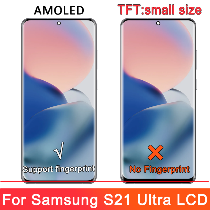 TFT%20For%20Samsung%20Galaxy%20S21%20Ultra%205G%20LCD%20Display%20For%20Samsung%20G998B%20G998B/DS%20Digital%20Touch%20Screen%20With%20Frame%20Replacement%20-%20Image%203