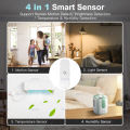 10G MmWave Radar Zigbee Human Motion Sensor with Illuminance Temperature Humidity Detector Support Tuya Zigbee or Zigbee2MQTT. 