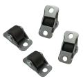 4 Pieces Small Wheel Castors Multipurpose Sliding Door Pulley Silent for Workbench Shelves Cupboard Table Small Furniture. 