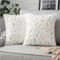 New Short Fleece Cushion Cover Plush Pillow Case Winter Warm Fluffy Sleeping Pillowcase Home Bed Cushion Pillow Cover 45*45cm. 