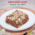 MULTANI SOHAN HALWA (SIMPLE) GWT 500gm. 