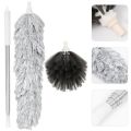 2in 1 Home Ceiling Spider Web Dusting Duster Telescopic Rod Dust Removal Tool. 