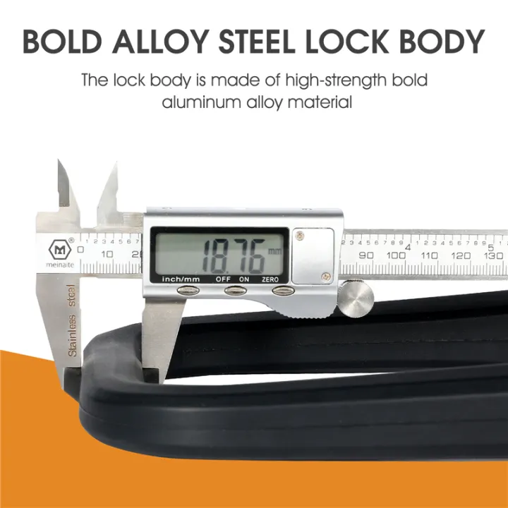 WEST%20BIKING%20Bicycle%20U%20Lock%20MTB%20Road%20Bike%20Safety%20Anti-theft%20Chain%20Lock%20With%203%20Keys%20Motorcycle%20Cycling%20Lock%20Bicycle%20Accessories%20-%20Image%204