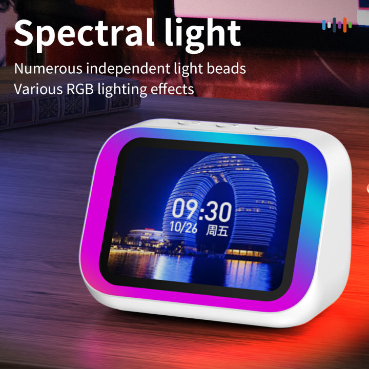 2026%20New%20Smart%20Speaker%20with%20AI%20Voice%20Assistant%20Bluetooth%20Music%20HD%20Display%20Electronic%20Album%20Smart%20Alarm%20Hands-Free%20Call%20for%20Adult%20-%20Image%206