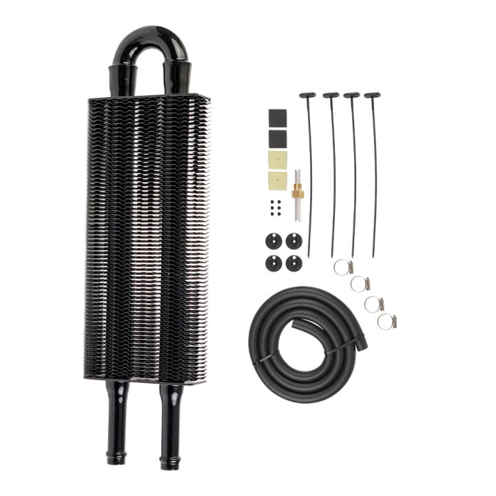 Universal%202%20Rows%20Oil%20Cooler%20Kit,%20Aluminum%20Remote%20Transmission%20Engine%20Cooler%20Auto-Manual%20Radiator%20Converter%20Kit%20-%20Image%207