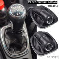 For Opel/Vauxhall Corsa D 2006 2007 2008 2009 2010 2011 2012 2013 2014 Gear Shift Knob Lever Stick Gaitor Boot Cover Frame Case.