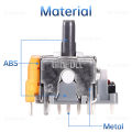 2PCS Hall Effect Joystick Replacement for PS5 Controller Gamepad 3D Analog ThumbStick Repair Parts Kit for PS5 Accessories. 