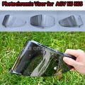 Photochromic Visor for AGV K6 K6s Helmet Glasses Screen Shield Windshield Accessories Parts Autochromic lens. 