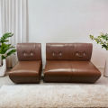 Ply-wood Faux Leather Sofa Set - 3 Seater.