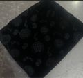 Velvet Self Print Suit Black For Girl's/Women's. 