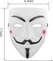 joker face with long hair for Party anonymous guy fawkes  maks white joker mask  1 pis. 
